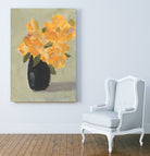 Hope Bouquet by Pamela Munger on GIANT ART - black botanical