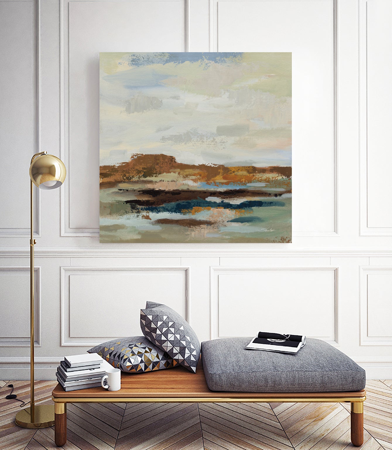 American West I by Silvia Vassileva on GIANT ART - abstract