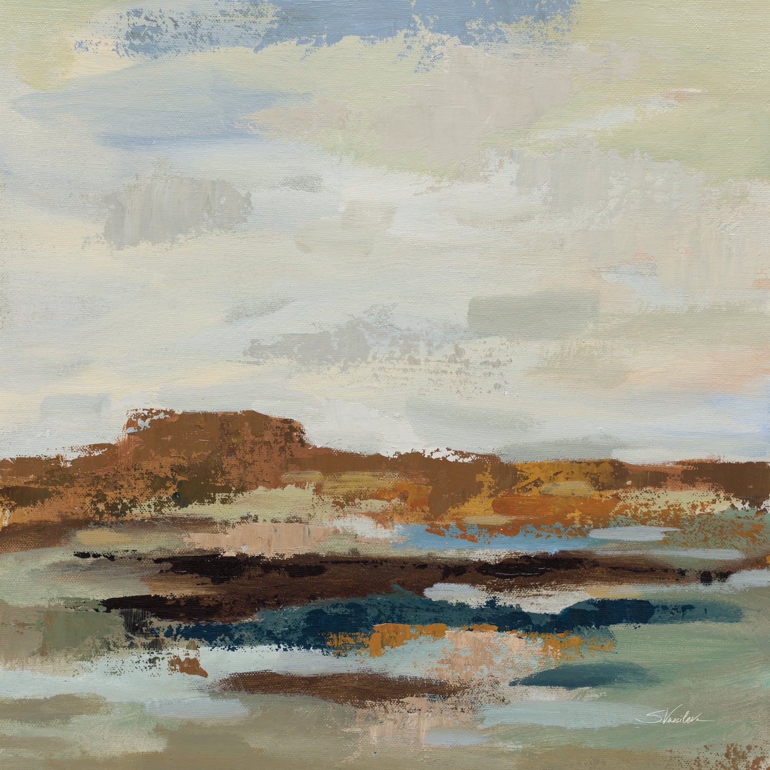 American West I by Silvia Vassileva on GIANT ART - abstract