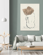 Girl with Floppy Hat by Chloe Elliott on GIANT ART - figurative figurative