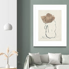 Girl with Floppy Hat by Chloe Elliott on GIANT ART - figurative figurative