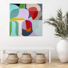 Breaking Ground by Marion Griese on GIANT ART - red abstract