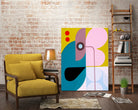 Running Towards the Sun 5 by Marion Griese on GIANT ART - pink abstract