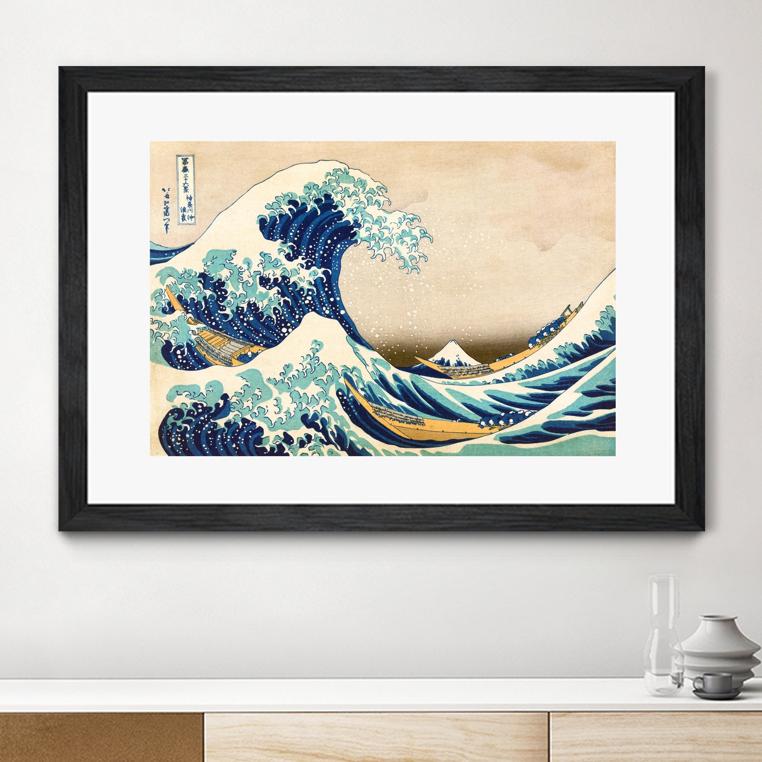 The Great Wave Off Kanagawa , The Metropolitan Museum Of Art by Hokusai on GIANT ART - masters japan