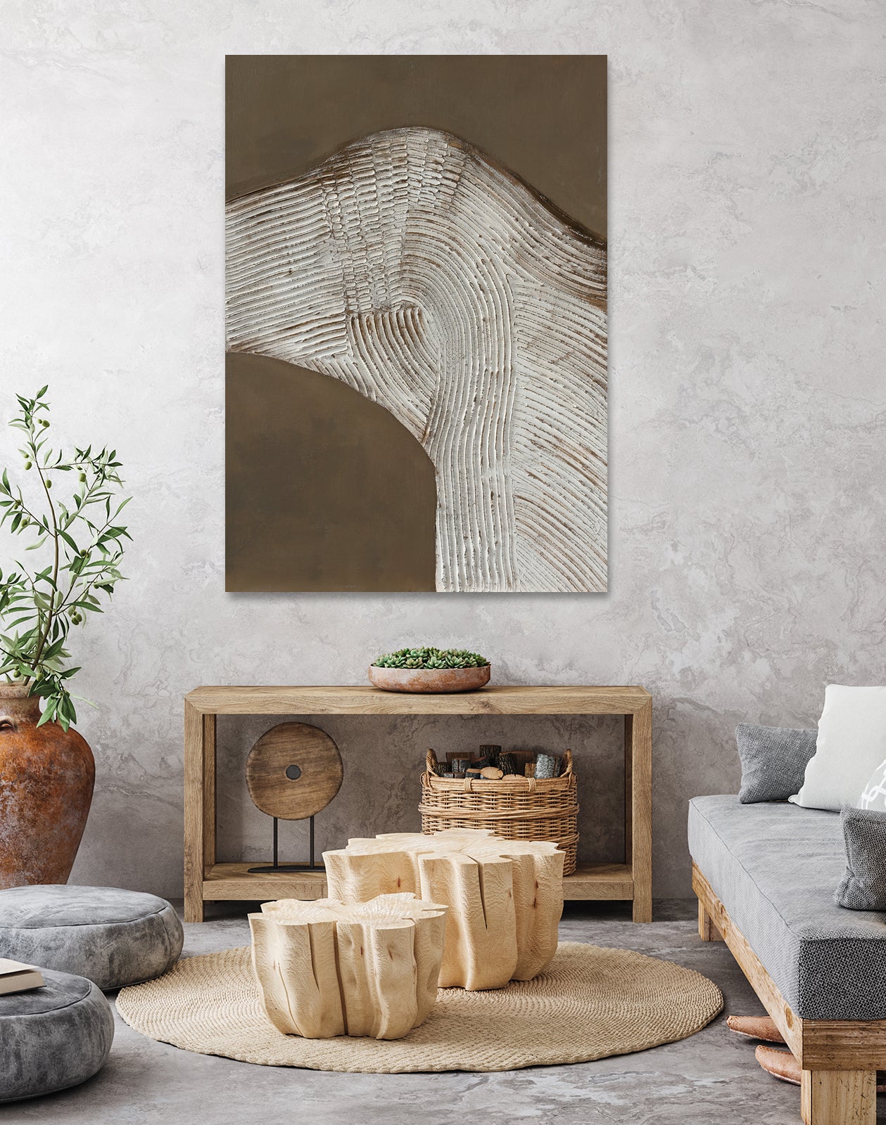 Raw Shape 1 by Design Fabrikken on GIANT ART - gold abstracts