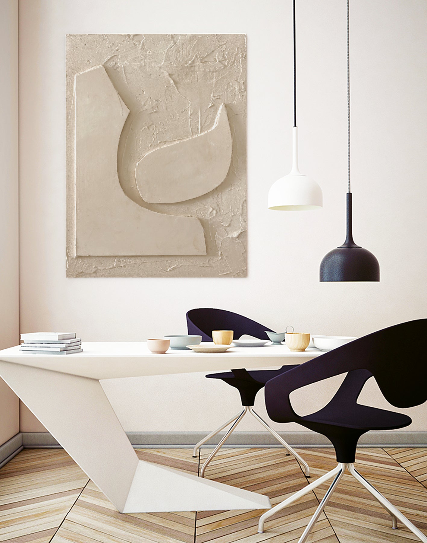 The Simple 2 by Design Fabrikken on GIANT ART - gray abstracts