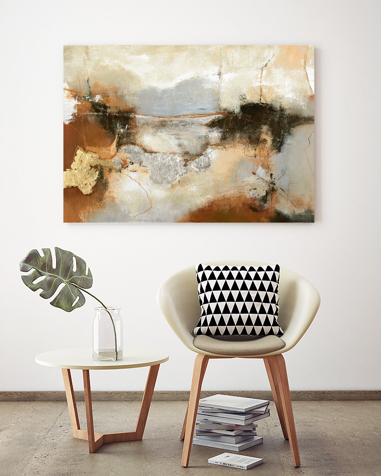 Rusty by Design Fabrikken on GIANT ART - brown abstracts