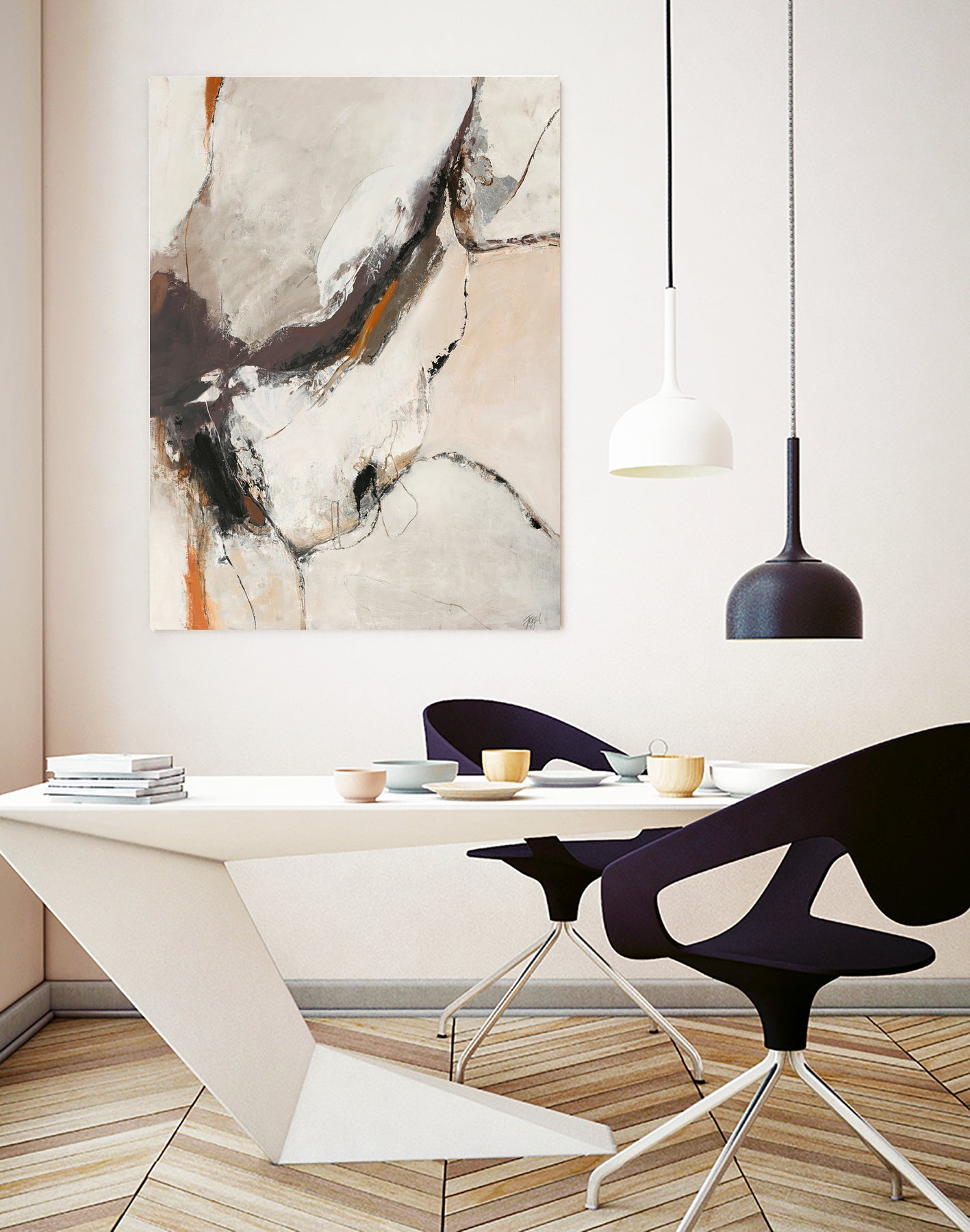 White Way by Design Fabrikken on GIANT ART - brown sports