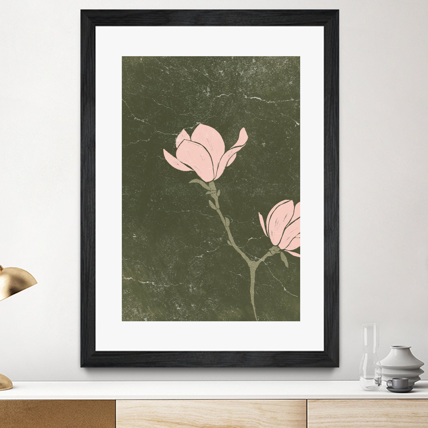 Spring I by Yuyu Pont on GIANT ART - floral/still life floral/still life