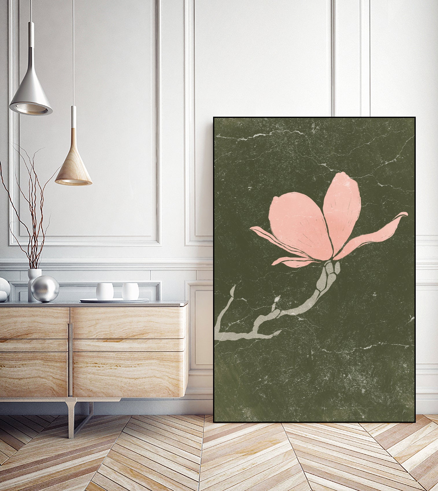 Spring II by Yuyu Pont on GIANT ART - floral/still life floral/still life