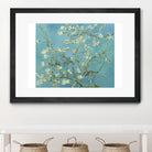 Almond Blossoms, 1890 by Vincent Blossoms, 1890 on GIANT ART - blue botanical blossoms