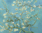 Almond Blossoms, 1890 by Vincent Blossoms, 1890 on GIANT ART - blue botanical blossoms
