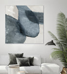 Blue Reverie II by Jacob Q on GIANT ART - blue shapes cloud dancer 