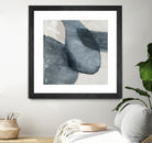 Blue Reverie II by Jacob Q on GIANT ART - blue shapes cloud dancer 