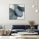 Blue Reverie II by Jacob Q on GIANT ART - blue shapes cloud dancer 