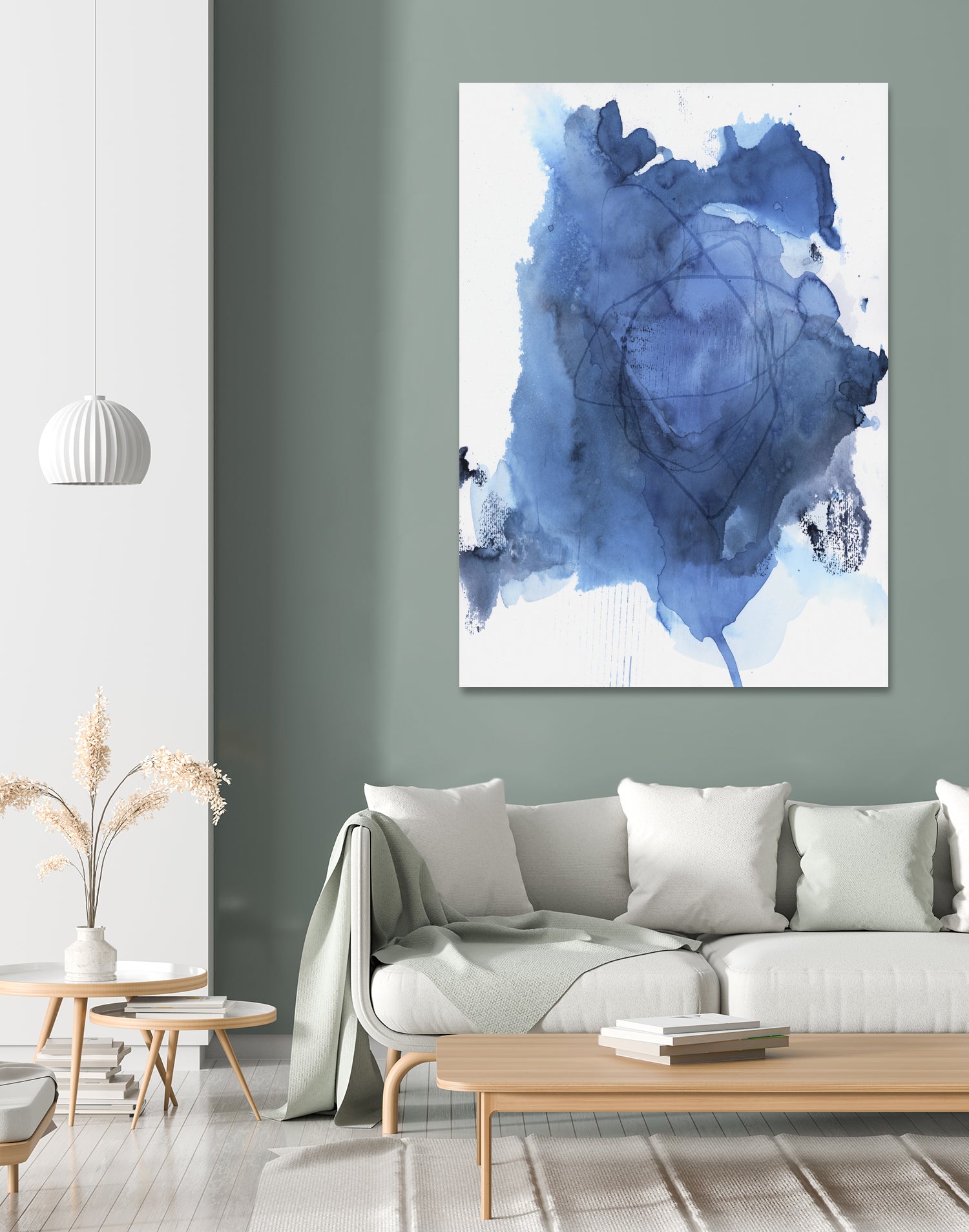 Into The Deep Blue I by Andrea Haase on GIANT ART - abstract
