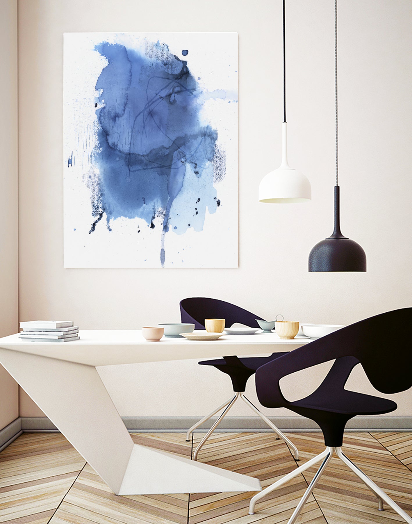 Into The Deep Blue II by Andrea Haase on GIANT ART - abstract