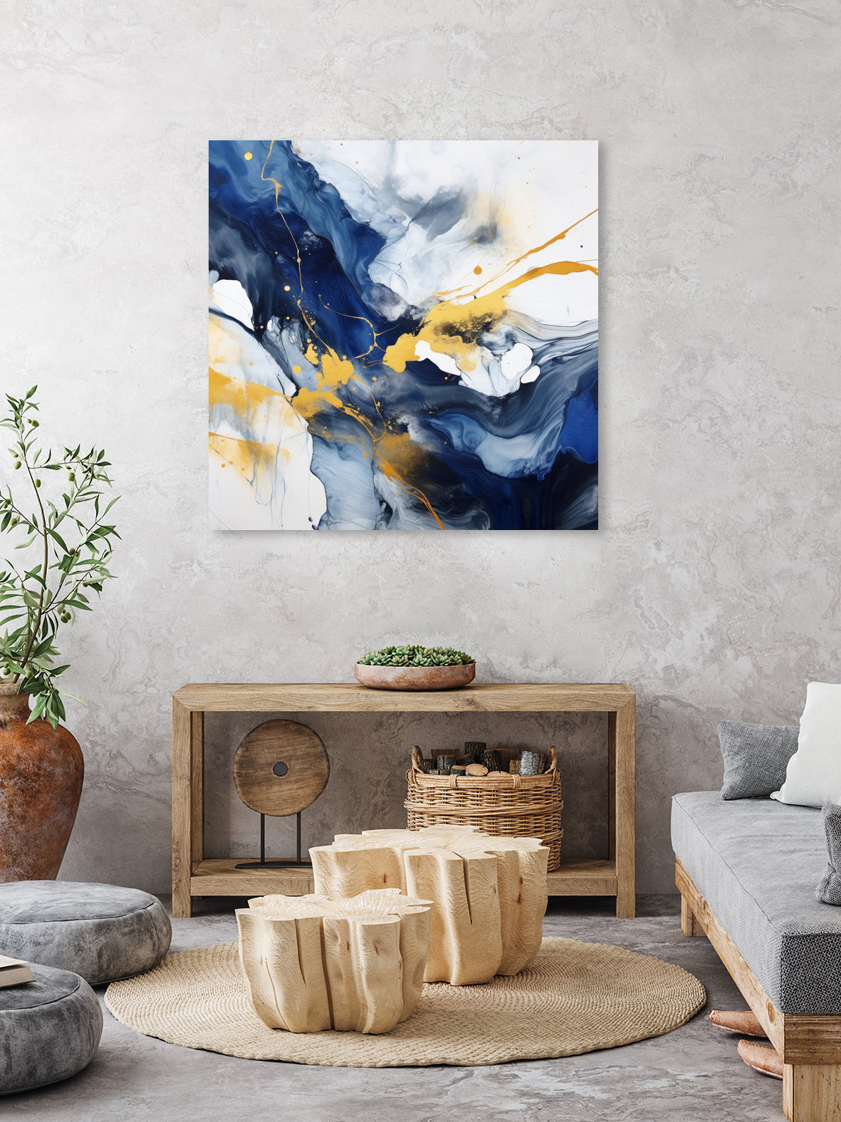 Dancing Splatters I by Irena  Orlov on GIANT ART - abstract