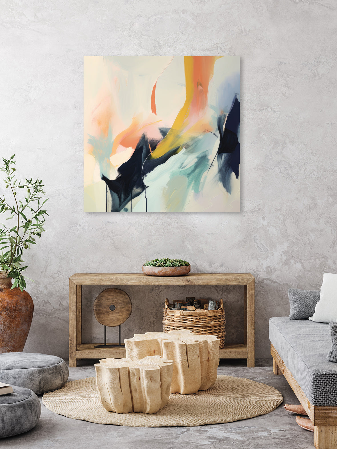 Vibrant Equilibrium I by Irena  Orlov on GIANT ART - abstract