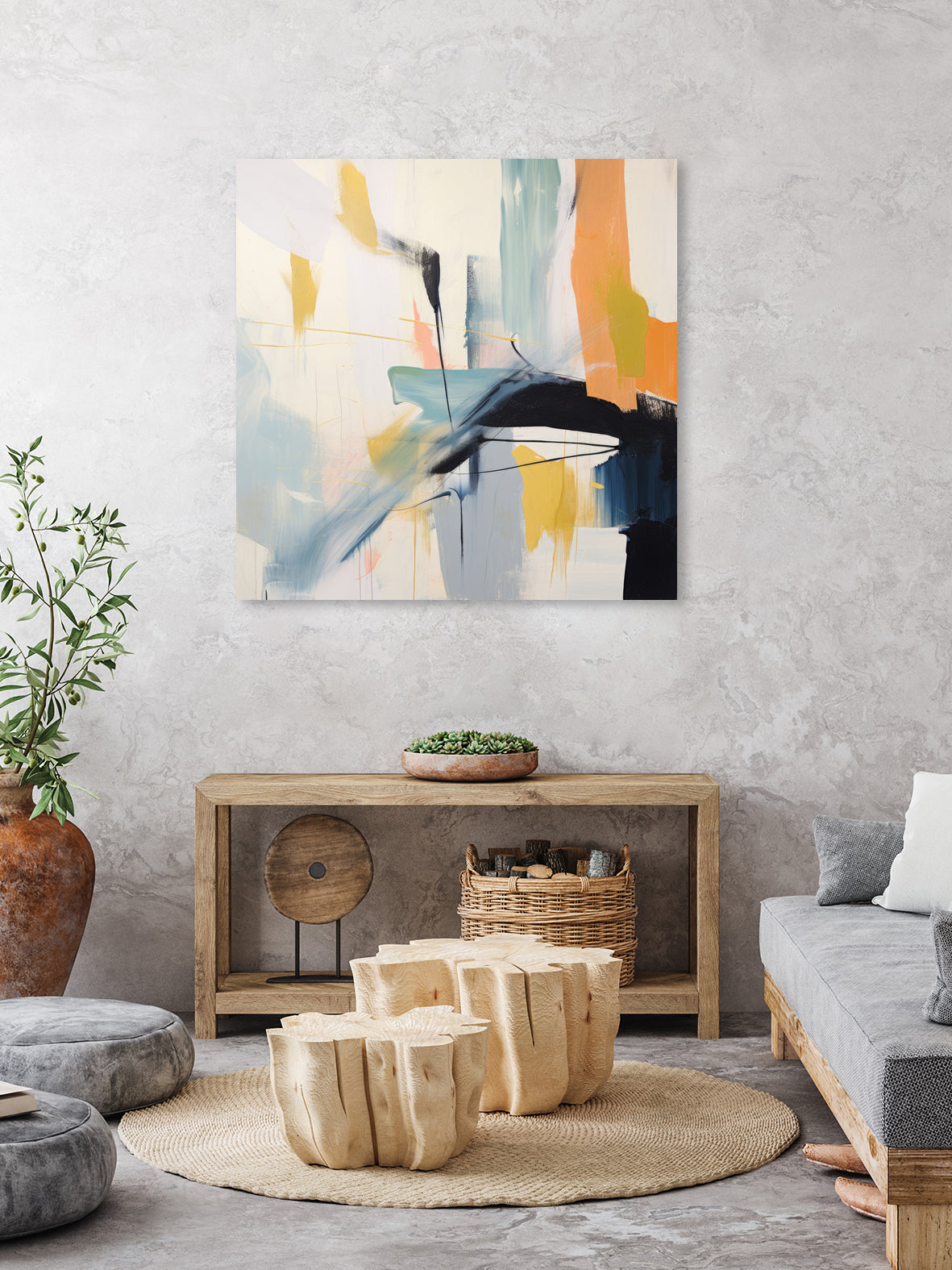 Vibrant Equilibrium II by Irena  Orlov on GIANT ART - abstract