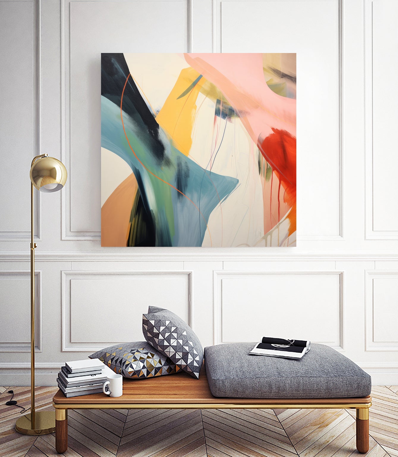 Harmonic Burst by Irena  Orlov on GIANT ART - abstract