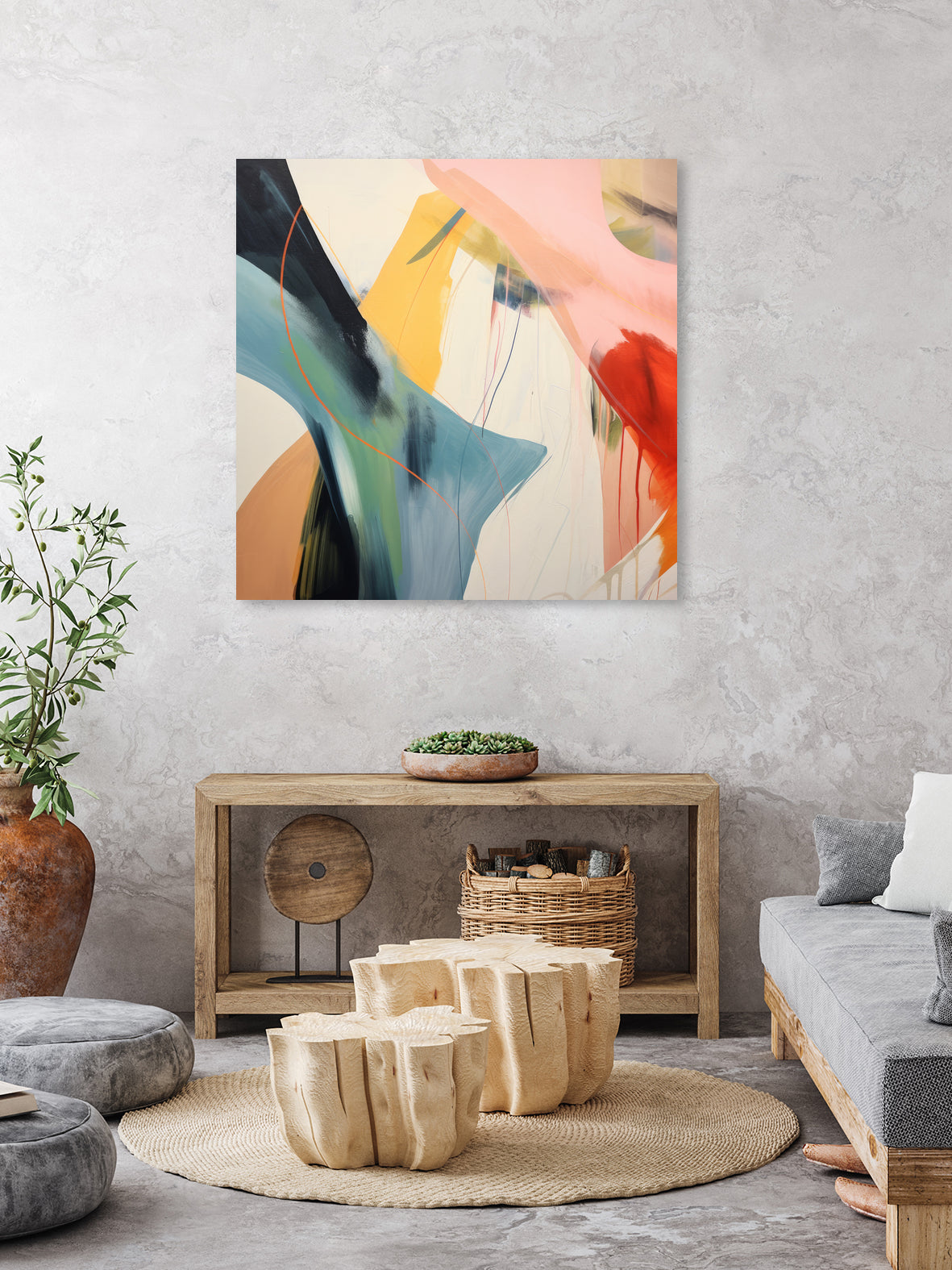 Harmonic Burst by Irena  Orlov on GIANT ART - abstract
