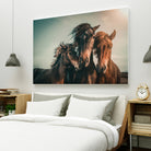 Family portrait by Marcus Hennen on GIANT ART - friendship animal friendship