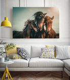 Family portrait by Marcus Hennen on GIANT ART - friendship animal friendship