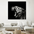 Primal Yawn #4 by Christian Meermann on GIANT ART - feline animal feline