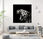 Primal Yawn #4 by Christian Meermann on GIANT ART - feline animal feline