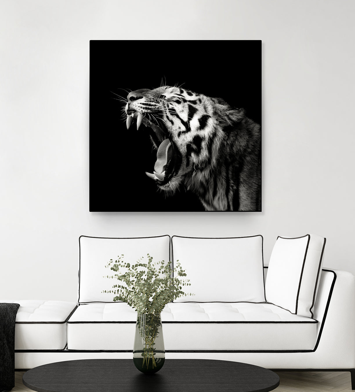Primal Yawn #4 by Christian Meermann on GIANT ART - feline animal feline