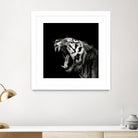 Primal Yawn #4 by Christian Meermann on GIANT ART - feline animal feline
