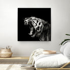 Primal Yawn #4 by Christian Meermann on GIANT ART - feline animal feline