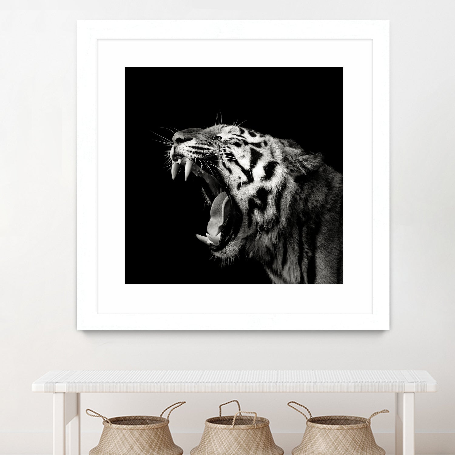 Primal Yawn #4 by Christian Meermann on GIANT ART - feline animal feline