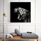 Primal Yawn #4 by Christian Meermann on GIANT ART - feline animal feline