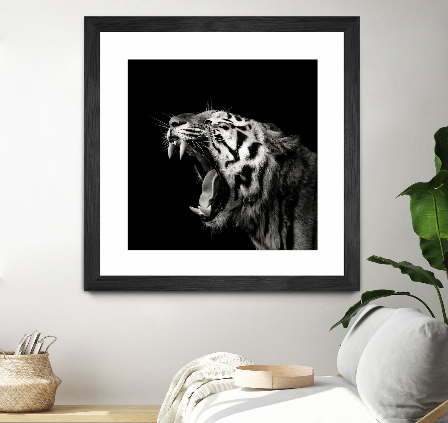 Primal Yawn #4 by Christian Meermann on GIANT ART - feline animal feline