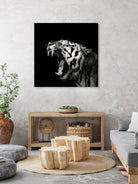 Primal Yawn #4 by Christian Meermann on GIANT ART - feline animal feline