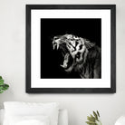 Primal Yawn #4 by Christian Meermann on GIANT ART - feline animal feline