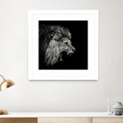 Roaring Lion #2 by Christian Meermann on GIANT ART - feline animal feline