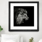 Roaring Lion #2 by Christian Meermann on GIANT ART - feline animal feline