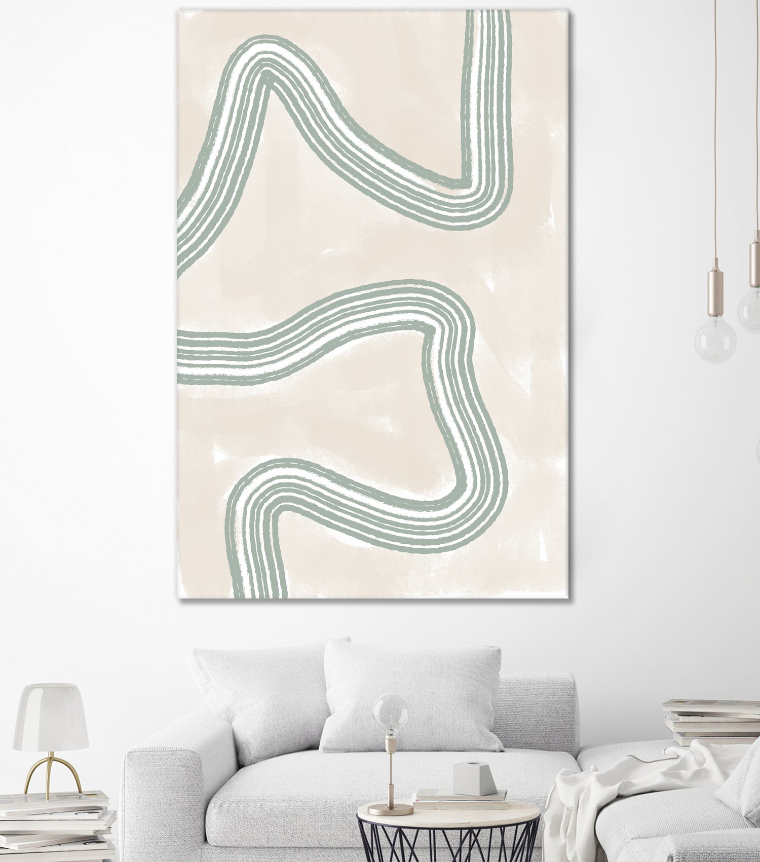 Curved Tranquility by uplusmestudio on GIANT ART - abstract abstract artwork