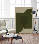 Green Composition _2 by THE MIUUS STUDIO on GIANT ART - abstract abstract abstract