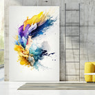 Mystic Fluidity by Mauro on GIANT ART - watercolors illustration watercolors