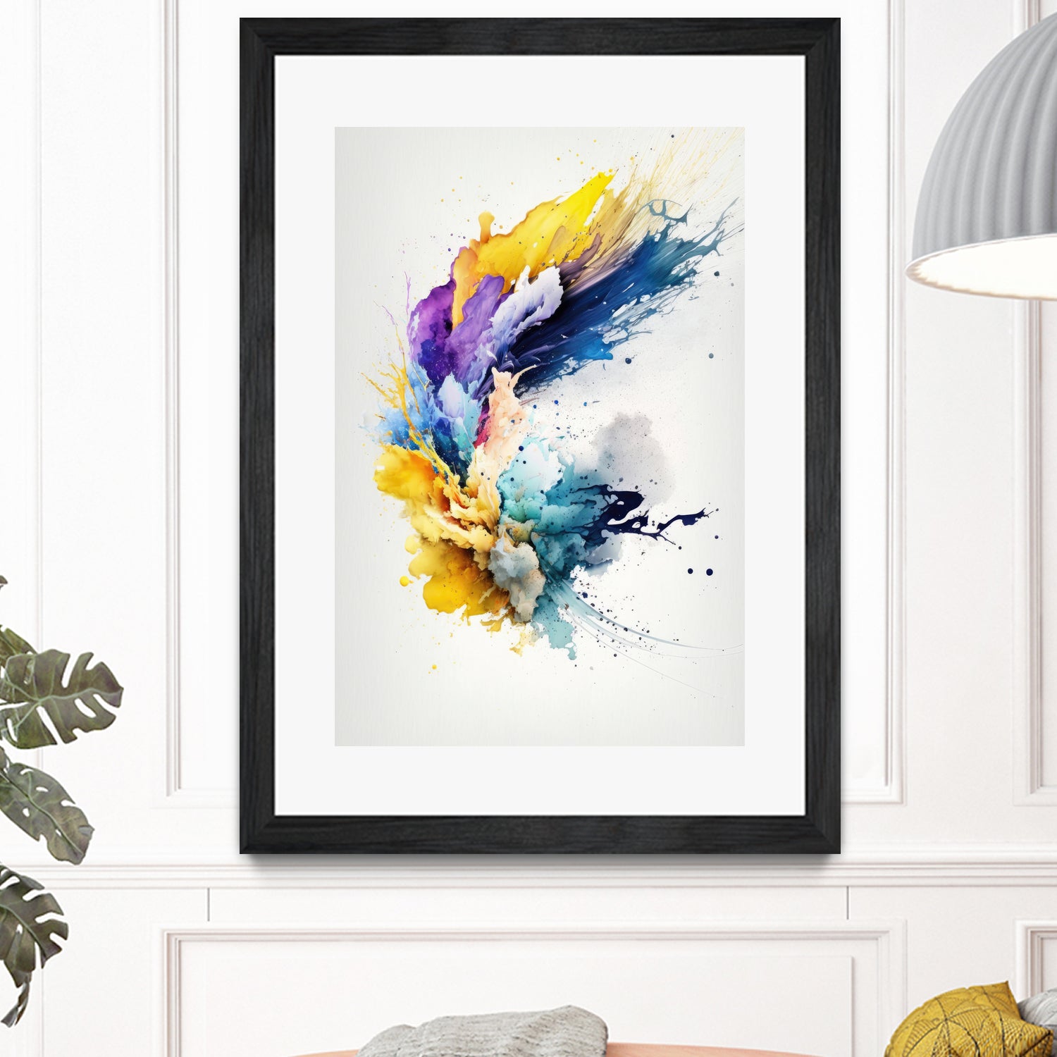 Mystic Fluidity by Mauro on GIANT ART - watercolors illustration watercolors