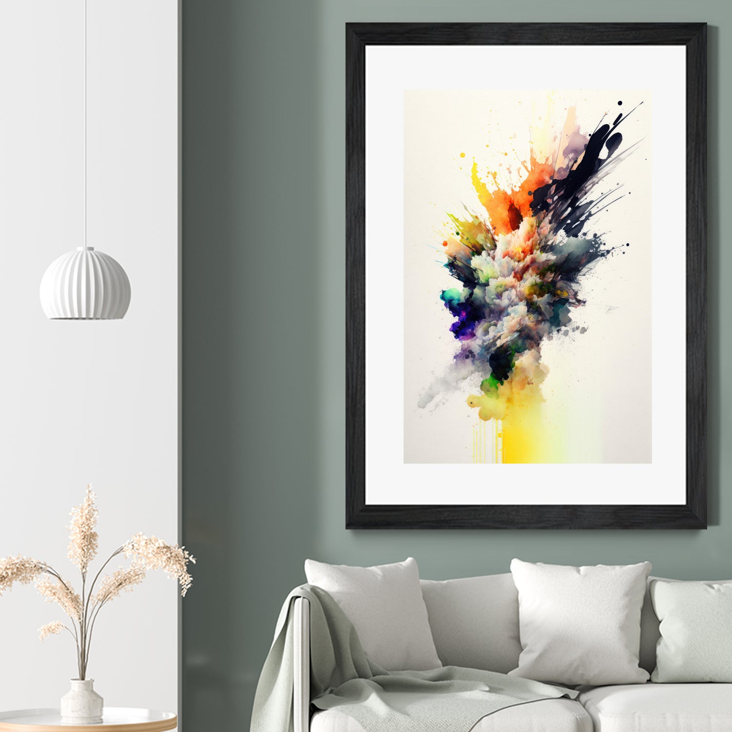 Colorful Explosion by Mauro on GIANT ART - splatter illustration splatter
