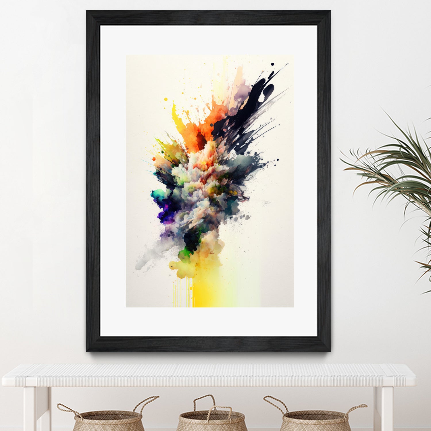 Colorful Explosion by Mauro on GIANT ART - splatter illustration splatter