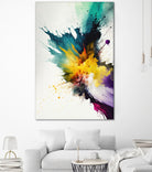 Chromatic Chaos by Mauro on GIANT ART - vibrant artwork illustration vibrant artwork