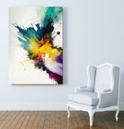 Chromatic Chaos by Mauro on GIANT ART - vibrant artwork illustration vibrant artwork
