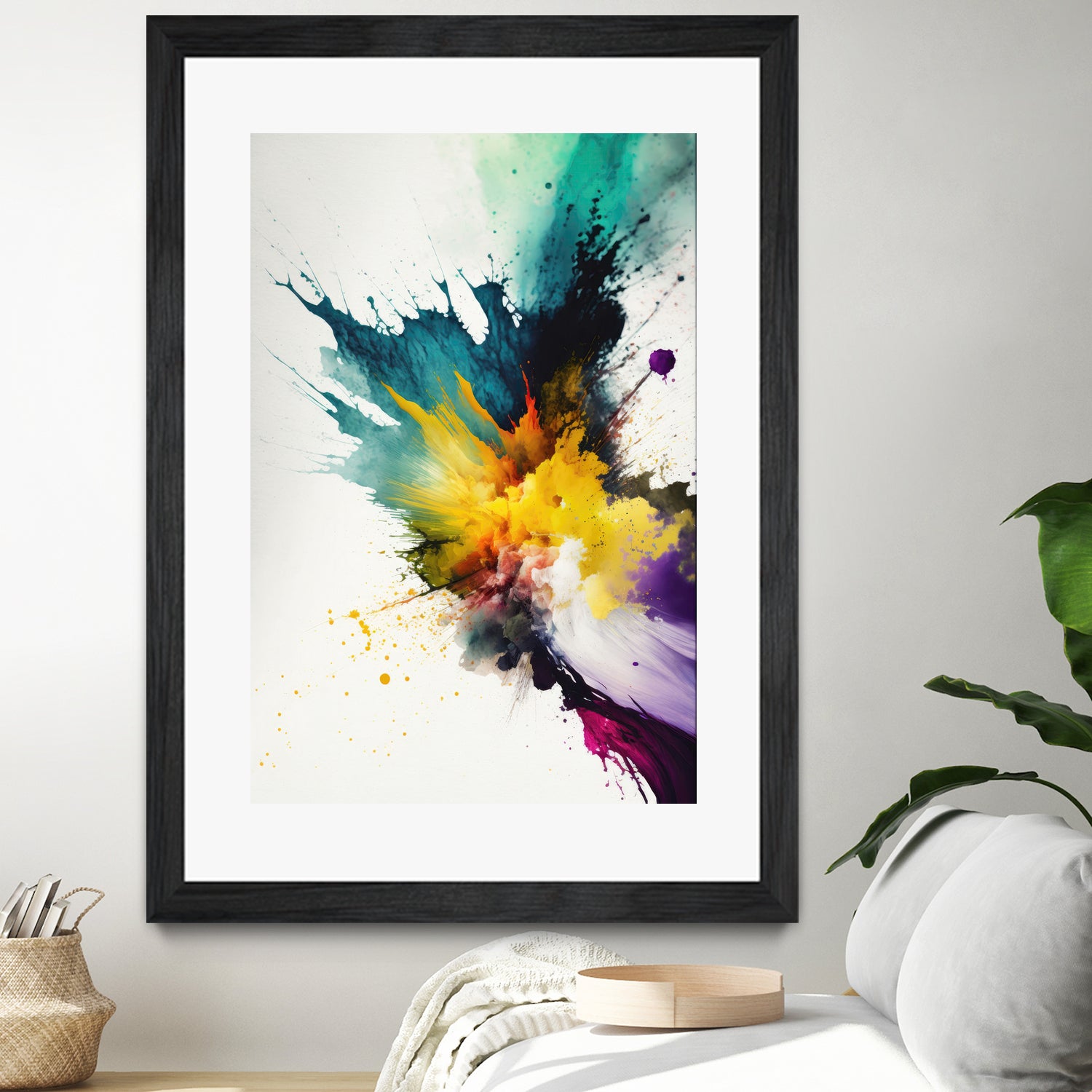 Chromatic Chaos by Mauro on GIANT ART - vibrant artwork illustration vibrant artwork