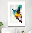 Chromatic Chaos by Mauro on GIANT ART - vibrant artwork illustration vibrant artwork